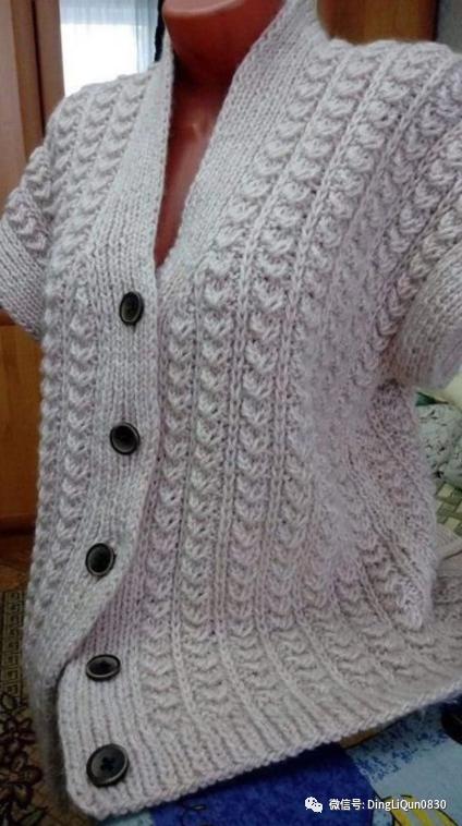 針織作品 35款時(shí)尚漂亮的馬甲樣品圖案