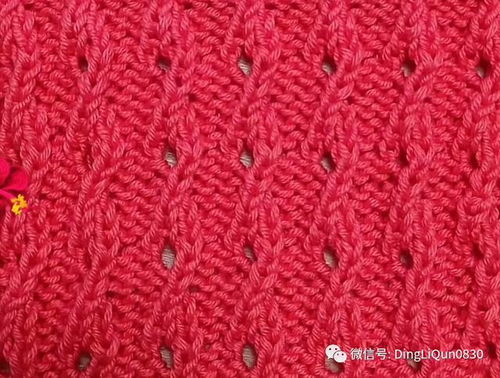 30個漂亮的毛衣針織針跡圖案設計與圖解精選