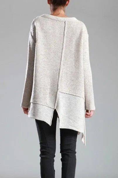 針織設計下擺的無序之美 一種打破常規(guī)的藝術表達